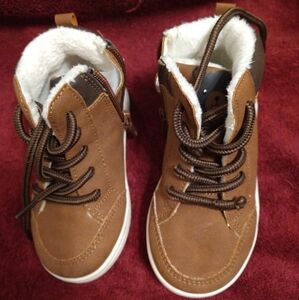 H&M Brown Leather Ankle Boots
